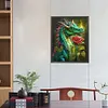 >SALE<5D DIY Full Round Drill Partial AB Diamond Painting Art Dragon Kit 45*55CM