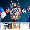 250th Anniversary of Independence DIY Acrylic Diamond Painting Hanging Kit Special Shape Crystal Rhinestone Art Pendants Single Side Drill for Adults Gift Home Wall Or Window Decor
