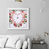 Diy Strass Horloge Partie Diamant En Forme Sp&eacute;ciale(Fonction Horloge)