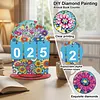 DIY Wooden Annual Reading Count Ornament  Year's Reading Tracker Desk Kit Track up to 999 Books, Comes with a Base