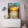 >SALE<Seascape 5D DIY Full Square Diamond Painting Rhinestone Beadwork (F008)