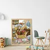 Quiet Nights -14CT Stamped Cross Stitch Kit(29*37cm)