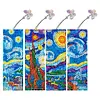 DIY 4Pcs Animal-Diamond Painting Bookmark