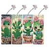 DIY 3Pcs Flowers-Diamond Painting Bookmark