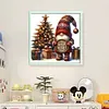 Christmas Tree Gnome-11CT Stamped Cross Stitch 40*40cm/15.75*15.75in