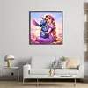 Rapunzel And Stitch-11CT Stamped Cross Stitch 40*40cm/15.75*15.75in
