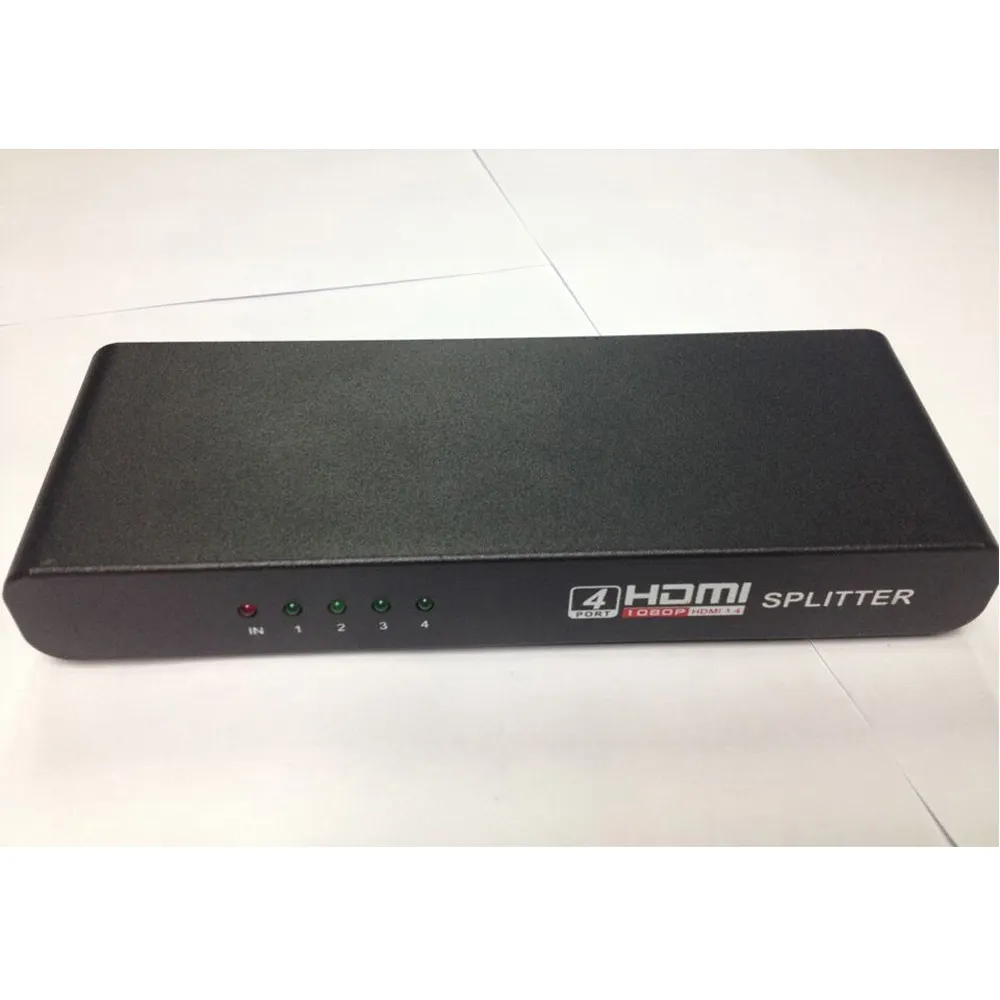 HDMI Splitter 1*4 Support Full HD 1080P 3D HDMI Splitter 1 To 4 Black