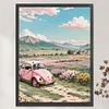 【Limited Stock Sale】(Big Size) Truck On Country Road - 11CT Stamped Cross Stitch 50*65cm/19.69*25.59in