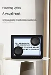 Floating Lyrics Bluetooth Speaker