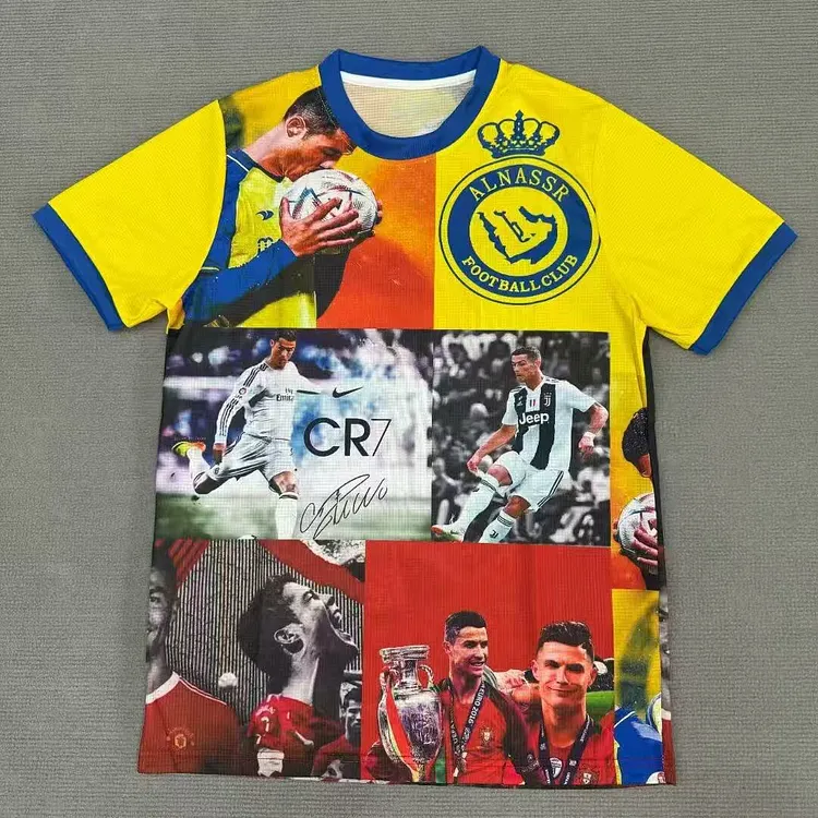 【S~4XL】CR7 Career Review Commemorative Jersey
