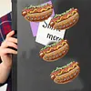 DIY Special Shape Diamond Art Fridge Magnets Sticker Kit (Hot Dog Hamburger)