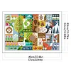 Four Seasons - 11CT Stamped Cross Stitch 57*40cm/22.44*15.75in