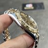 Rolex DateJust 41mm/36mm Two Tone Yellow Gold on Jubilee with Gold Dial Super clone