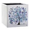 5D Diamond Painting Folding Storage Basket Box Embroidery Cross-stitch Picture Art Craft For Home Closet Cabinet Bedroom Toy Sundry Organizer (Season Tree)