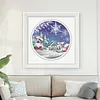 Stamped Cross Stitch-Winter Scenery(35*35cm)