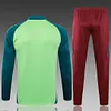 Joyfball 2024/2025 Mexico Half-Pull Training Suit Green Football Shirt 1:1 Thai Quality