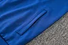 Joyfball 2024/2025 Chelsea Long Zipped Jacket Blue Soccer Jersey 1:1 Thai Quality 