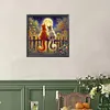 (US Local)Cats 5D DIY Full Drill Round Big Size Diamond Painting Kit for Home Wall Decor 50x50cm