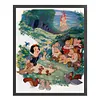 Snow White And The Dwarfs - 11CT Stamped Cross Stitch - 40*50cm - Disney