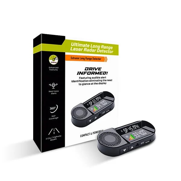 Tiktok Summer Sale🎉Ultimate Long Range Laser Radar Detector-🚘Protect your driving safety and legally avoid hefty traffic fines