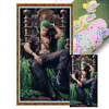 (Multi Style)One Piece-Full Embroidery 3 Strands 11CT Stamped Cross Stitch-40*70CM-Large Size