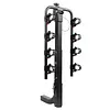 [US Local Warehouse] 4 Bike Rack Bicycle Carrier Racks Hitch Mount Double Foldable Rack for Cars Trucks SUVs and Minivans with a 2 Inch Hitch Receiver