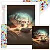 >SALE<5D DIY Full Square Drill Diamond Painting Dog Kit Home Decor Art 50x65cm