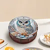 Diamond Painting Snack Box Kit Art Decor Round Snack Box Handmade Art Decoration