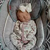 Reborn Newborn Toddlers Baby Dolls 20 inch Real Lifelike Alice Girl with Hand-rooted Brown Hair - RBBI-Myrebornbabydoll&reg; Myrebornbabydoll&reg;