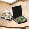 Cat Diamond Painting Memo Pad Holder with 160 Sheets of Paper for DIY Art Craft