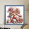 Strawberry Gnome - 11CT Stamped Cross Stitch - 45*45cm