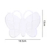 Dessin anim&eacute; diamant peinture perceuse bo&icirc;te de perle &eacute;tui de rangement bricolage &eacute;tui transparent (papillon)