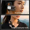 Ear Clip Headlamp Rechargeable LED Headlight with Motion Sensor Head Flashlight