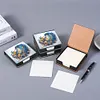 Feathers Leather Diamond Painting Notecard Box 5D DIY Diamond Art Note Box
