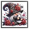 Rose Gnome-11CT Stamped Cross Stitch 50*50cm/19.69*19.69in