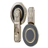 Magnetic Decompression Ring Buckle Mobile Phone Holder 360&deg; Rotation Silicone Zinc Alloy Ultra-Thin Magnetic Mobile Phone Holder