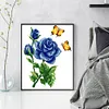 Flower - 9CT Partial Beaded Cross Stitch Kit(30x35cm)