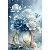 (Big Size)Flower - 11CT Stamped Cross Stitch - 40*60cm - Flower