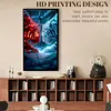 (US Local)Tiger-11CT Stamped Cross Stitch Kit(40x70cm)