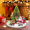  3D Puzzle Acrylic Diamond Painting Xmas DIY Special Shaped Desk Ornament Kit