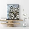 Wolf-11CT Counted Cross Stitch Kit(27*39cm)