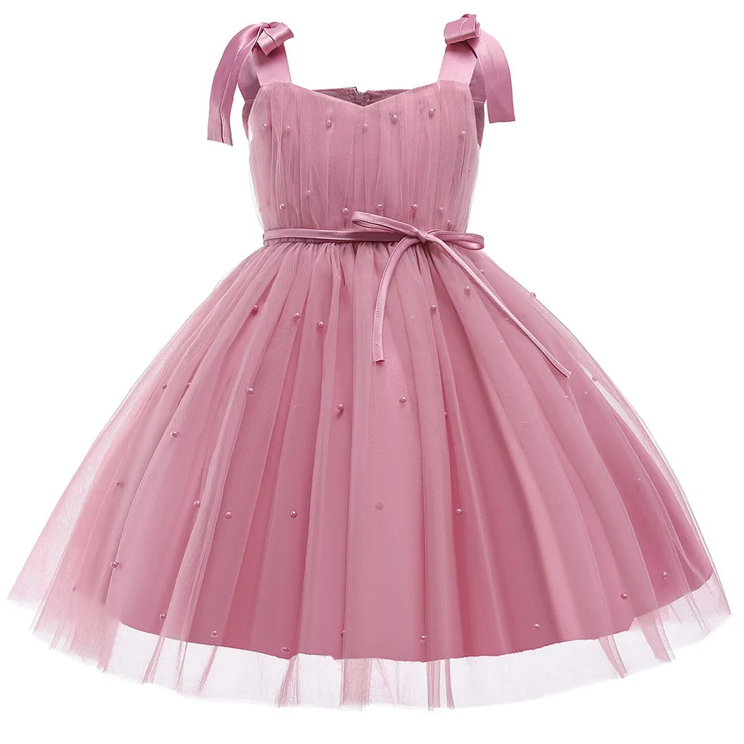 Baby Dress Girl 1st Birthday Dress For Baby Girl Dress Bowknot Princess Dresses Flower Girls Wedding Party Tutu Kids Clothes