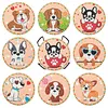 8PCS Special Shape Diamond Painting Coasters Kits (Puppy)