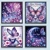 (US Local)4Pack Butterfly-Special Shaped Diamond Painting Kit(30x30cm)