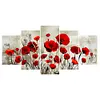 (US Local)5pcs/set Flower -Full Round Diamond Painting (95*45cm)