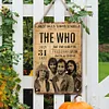The who - Enseignes en bois(20*30cm/30*40cm)