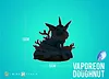 Vaporeon Doughnut - Pokemon Resin Statue - Wing Studio