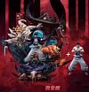 1/6 Scale Ten Shadows Technique Ryomen Sukuna - Jujutsu Kaisen Resin Statue - ZanyJoke Studio