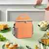 Insulated Lunch Bag Large Capacity Hand-Held Cooler Box Waterproof Picnic Bag