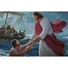 Jesus - 11CT Stamped Cross Stitch 60*40cm